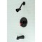Kingston Brass KB6630CKL Single-Handle Tub and Shower Faucet, Matte Black KB6630CKL - alternate 3